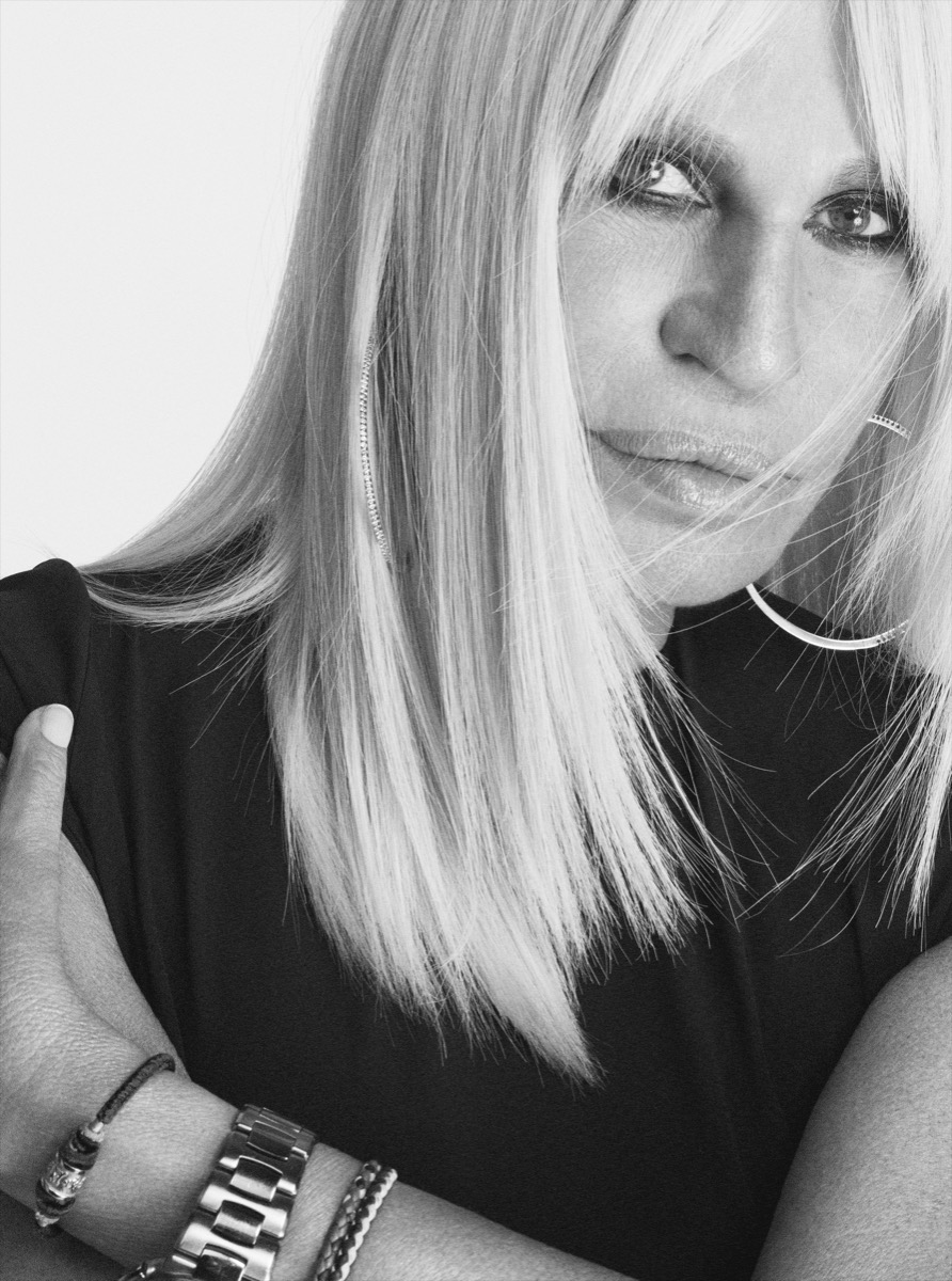 Donatella Versace-  Interview